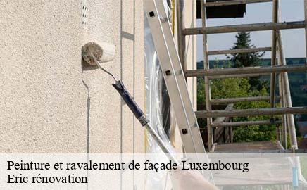 Peinture et ravalement de façade LU Luxembourg  Eric rénovation 