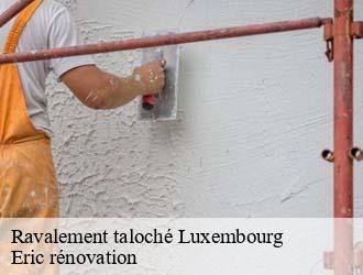 Ravalement taloché LU Luxembourg  Eric rénovation 