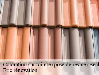 Coloration sur toiture (pose de resine)  bech- Eric rénovation 