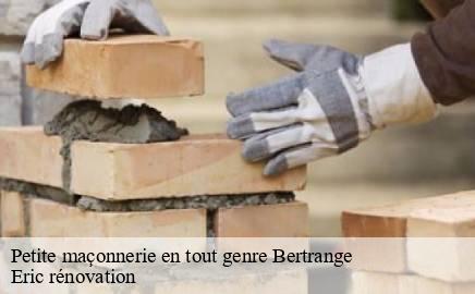 Petite maçonnerie en tout genre  bertrange- Eric rénovation 