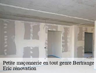 Petite maçonnerie en tout genre  bertrange- Eric rénovation 