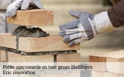 Petite maçonnerie en tout genre  heffingen- Eric rénovation 