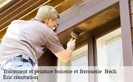 Traitement et peinture boiserie et ferronerie   bech- Eric rénovation 