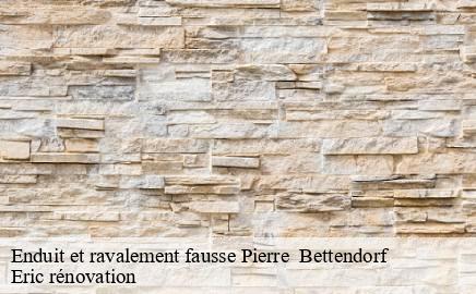 Enduit et ravalement fausse Pierre   bettendorf- Eric rénovation 