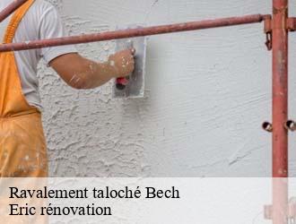 Ravalement taloché  bech- Eric rénovation 