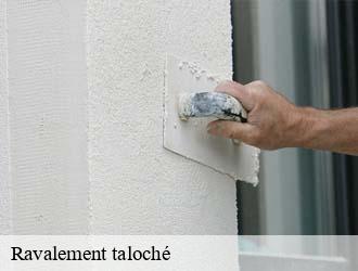 Ravalement taloché  bech- Eric rénovation 