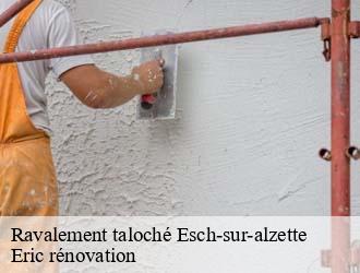 Ravalement taloché  esch-sur-alzette- Eric rénovation 