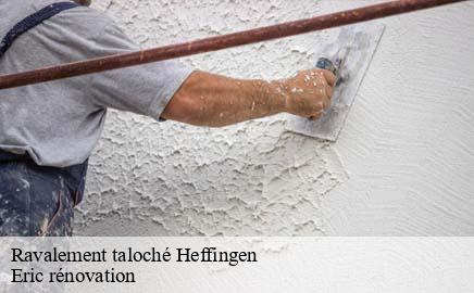 Ravalement taloché  heffingen- Eric rénovation 