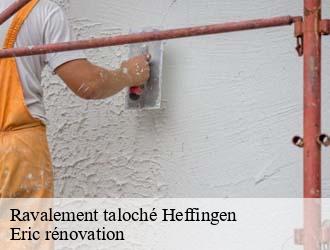 Ravalement taloché  heffingen- Eric rénovation 