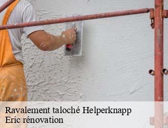 Ravalement taloché  helperknapp- Eric rénovation 