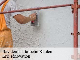 Ravalement taloché  kehlen- Eric rénovation 