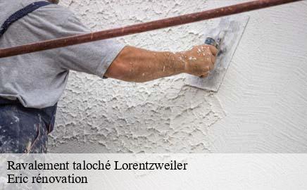 Ravalement taloché  lorentzweiler- Eric rénovation 