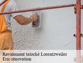 Ravalement taloché  lorentzweiler- Eric rénovation 