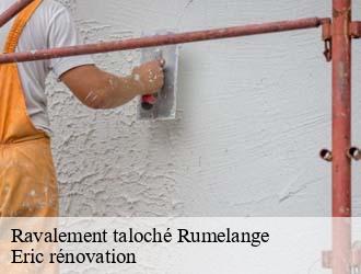 Ravalement taloché  rumelange- Eric rénovation 